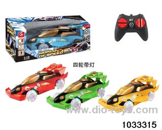4WD 4ch RC car with light in window box
