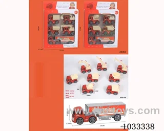 abs inertia car 8sets mixed loading in color box