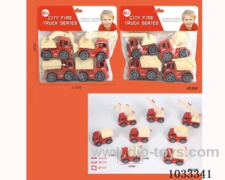 abs inertia car 8sets mixed loading in PP bag with header
