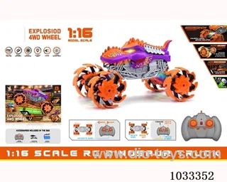 1:16 Hot Wheels Explosive wheel RC car