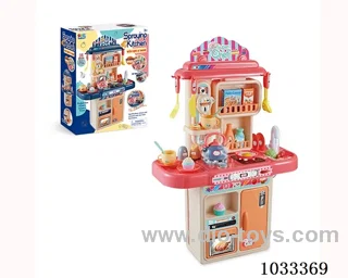 Tableware table with spray in color box