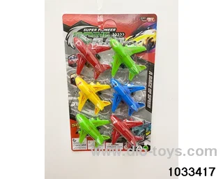 Sliding Airplane（6pcs）in Blister card