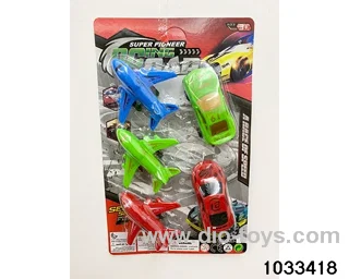 Pullback toy set in Blister card