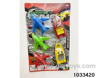 Pullback toy set in Blister card