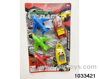 Sliding toy set in Blister card