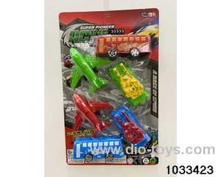 Sliding toy set in Blister card