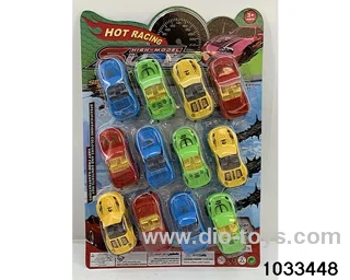 Pull back Car（12pcs）in blister