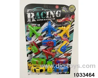 Pullback toy set in Blister card