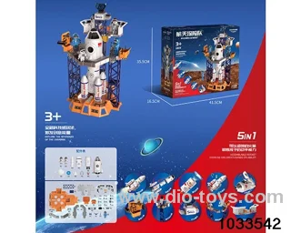 Space Exploration Team with light，music，spray