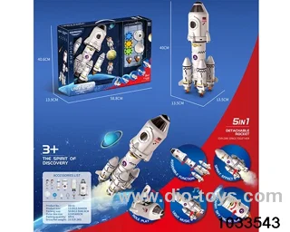 Space Exploration Team with light，music，spray
