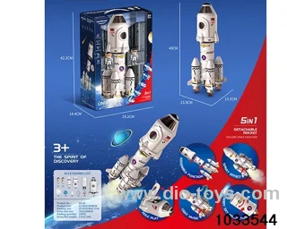 Space Exploration Team with light，music，spray