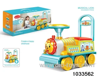 Electric Lion Children's Train with light，music