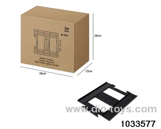 16pcs straight rail