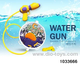 Backpack water gun in PP bag with header