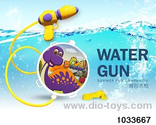 Backpack water gun in PP bag with header