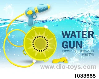 Backpack water gun in PP bag with header