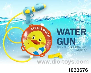 Backpack water gun in PP bag with header