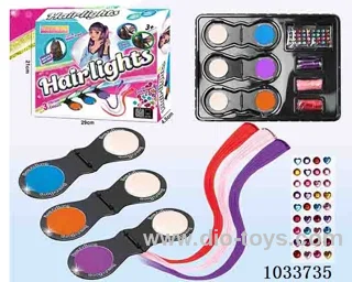 children's Hair beautifying toys in color box