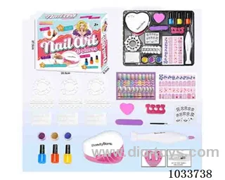 Nail art set With dryer & nail grinder not include battery in color box