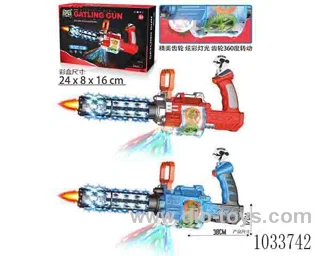 Electric guns with light&sound& motion  not include battery in color box