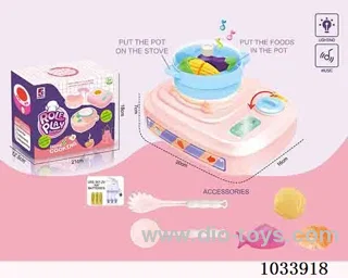 Rechargeable Multifunctional gas stove with light&music&sound in color box