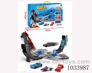Hot Wheels Track parking lot 2sets mixed loading in window box
