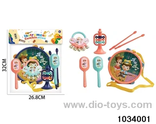 7pcs Baby toy sets in PP bag with header
