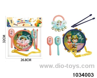 6pcs Baby toy sets in PP bag with header
