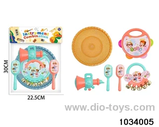 6pcs Baby toy sets in PP bag with header