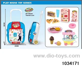 Ice Cream Toys in Trolley case