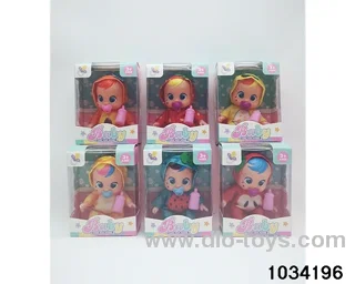 6 inch doll set 6 mixes in window box