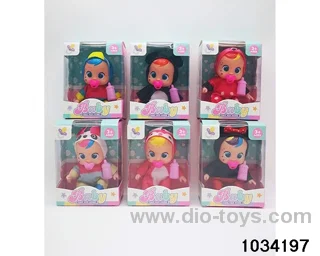6 inch doll set 6 mixes in window box
