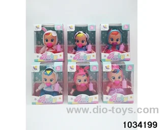 6 inch doll set 6 mixes in window box