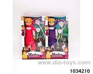 9 inch doll set 2 colors mixed in window box