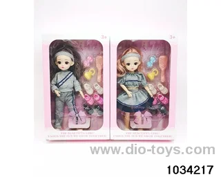 12 inch doll set 2 mixes in window box