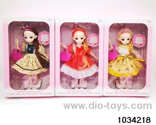 12 inch doll set 3 mixes in window box