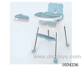 High chair for children  3color mixed loadnung in carton