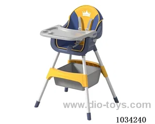 High chair for children  3color mixed loadnung in carton