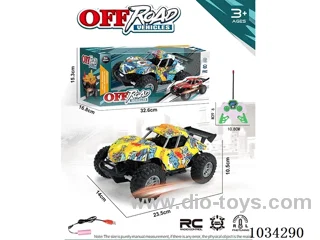 4ch RC car in window box