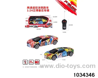 1:24 2ch RC car (Graffiti section) in window box