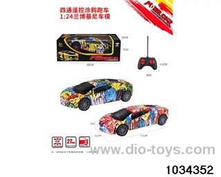 1:24 4ch RC car (Graffiti section) in window box