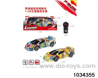 1:20 2ch RC car (Graffiti section) in window box