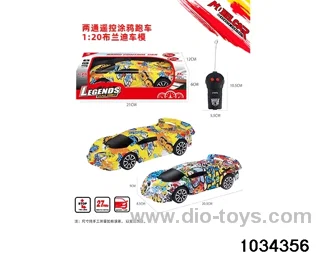 1:20 2ch RC car (Graffiti section) in window box