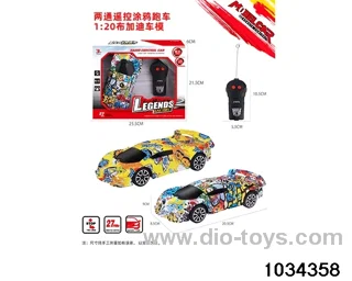 1:20 2ch RC car (Graffiti section) in Gilf box