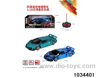 1:18 4ch RC car (Plating model) in window box
