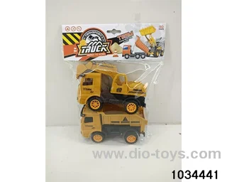 Skidding engineering vehicle in PP bag with header
