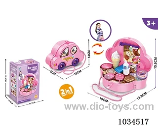 Ice cream storage car in color box