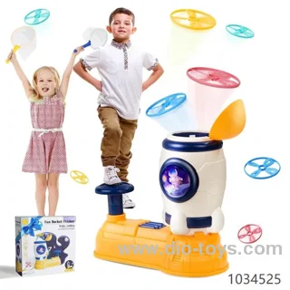 Rocket Flying Saucer Disc Launcher Toys