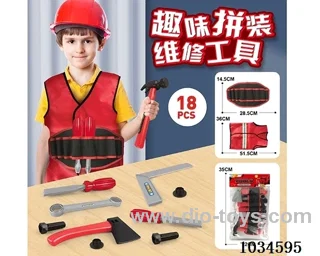 Tool waist pack with clothes in pp bag with header