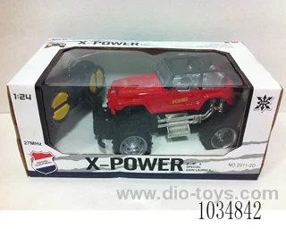 4ch RC car  in window box